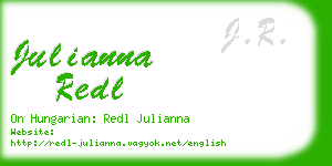 julianna redl business card